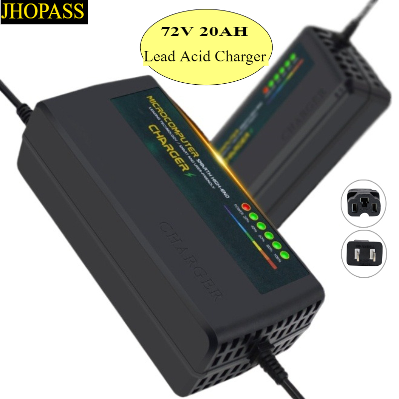 84V 20A Smart Charger - شاحن بطارية ذكي 72 فولت 20