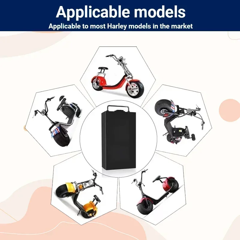 بطارية ليثيوم 60 فولت 20 أمبير - مراجعة 60V 50Ah Electric Scooter Battery وسعره