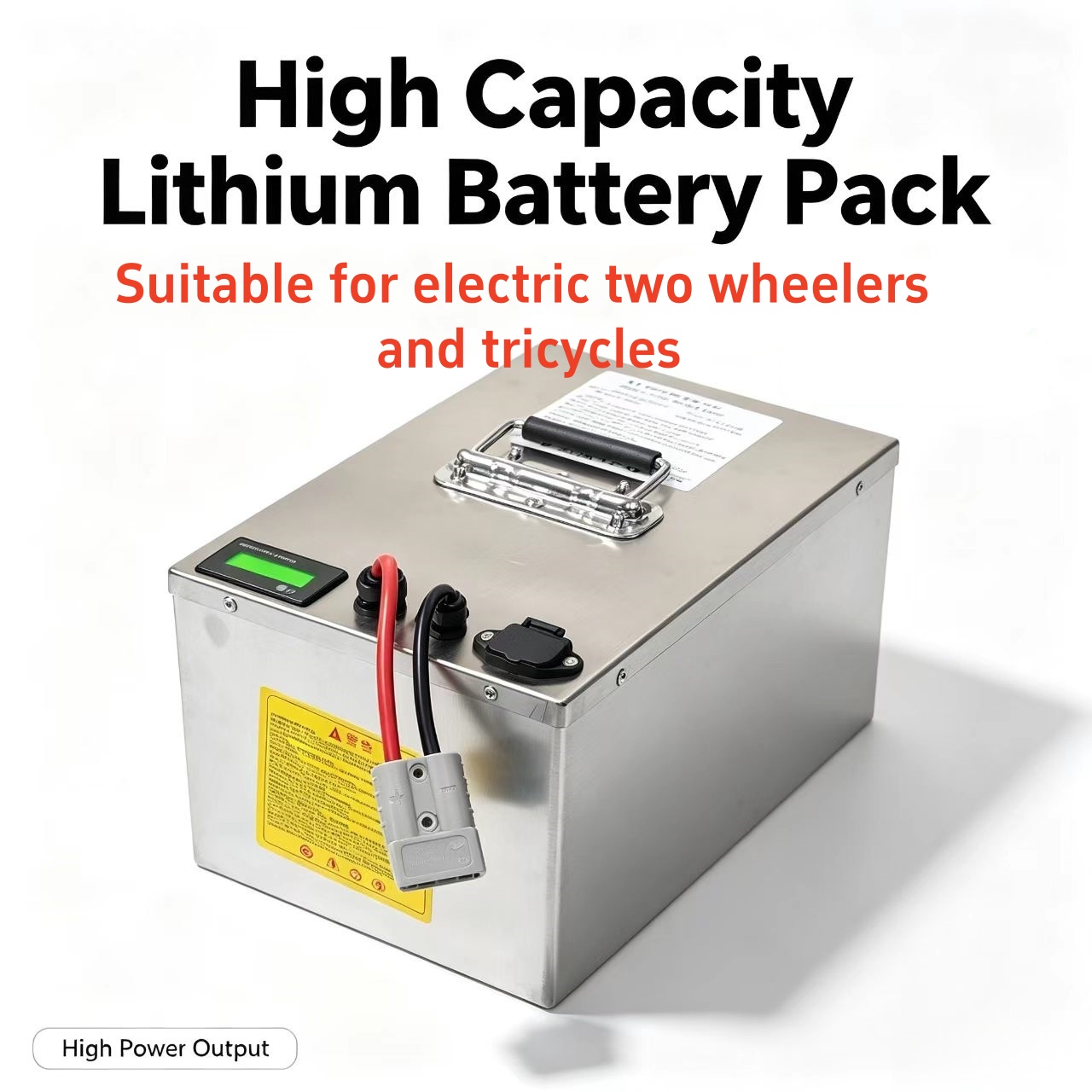 بطارية ليثيوم فوسفات الحديد Li - مراجعة 60V 50Ah Electric Scooter Battery وسعره